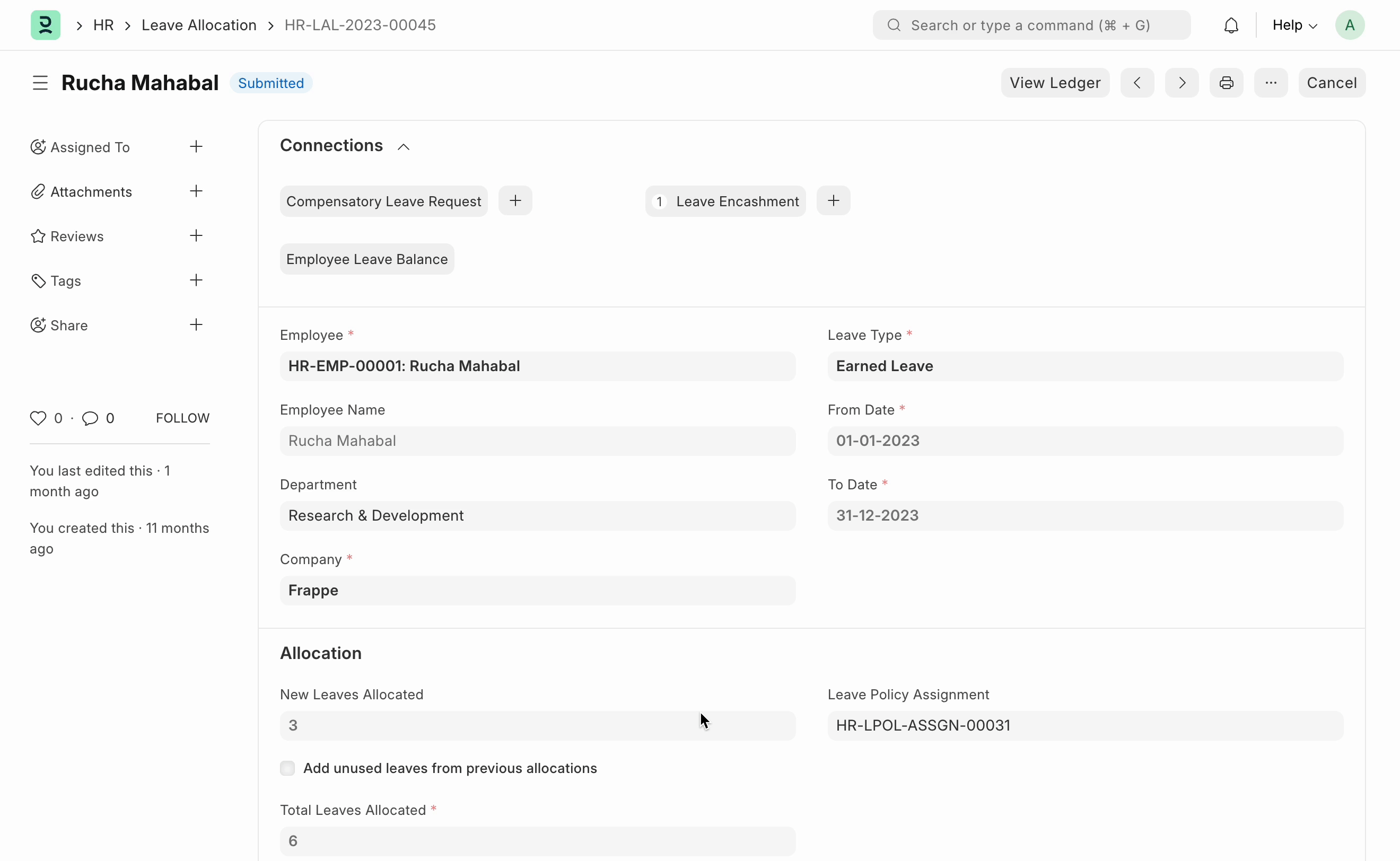 leave-ledger